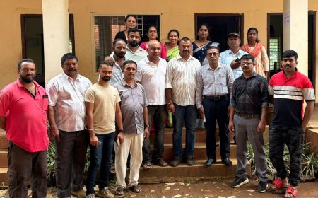 ಮರಗೋಡು ಸರ್ಕಾರಿ ಮಾದರಿ ಶಾಲೆ ಪರಿಶೀಲನೆ ನಡೆಸಿದ‌‌ ಕ್ಷೇತ್ರ ಶಿಕ್ಷಣಾಧಿಕಾರಿ‌ ಮಹೇಶ್