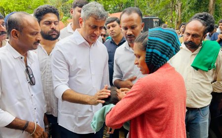 ಕಂದಮ್ಮನ  ಕಣ್ಣಿನ ಗಂಭೀರ ಆರೋಗ್ಯ ಸಮಸ್ಯೆ:ಹೆಚ್ಚಿನ ಚಿಕಿತ್ಸೆಗೆ ನೆರವಿನ ಭರವಸೆ ನೀಡಿದ ಶಾಸಕ ಪೊನ್ನಣ್ಣ