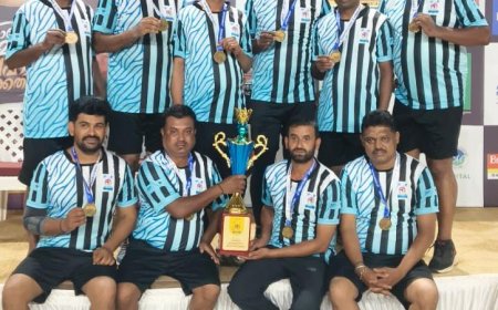 ಕಣ್ಣೂರಿನಲ್ಲಿ ರಾಜ್ಯಮಟ್ಟದ ಪತ್ರಕರ್ತರ ಕ್ರೀಡಾಕೂಟ; ವಾಲಿಬಾಲ್ ಪಂದ್ಯಾವಳಿಯಲ್ಲಿ ಕೊಡಗು ಪತ್ರಕರ್ತರ ಸಂಘ ಗೆಲುವು