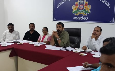 ಶಾಸಕರ ಅಧ್ಯಕ್ಷತೆಯಲ್ಲಿ ಕಾರ್ಯಪಡೆ ಸಮಿತಿ ಸಭೆ;  ವಿಪತ್ತು ನಿರ್ವಹಣೆ ಉದಾಸೀನ ಮಾಡದೆ ಅಗತ್ಯ ಮುನ್ನೆಚ್ಚರಕ್ಕೆ ಡಾ.ಮಂತರ್ ಗೌಡ ಸೂಚನೆ