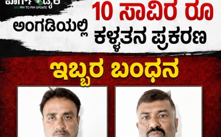ಸುಂಟಿಕೊಪ್ಪ: ಅಂಗಡಿಯಲ್ಲಿ 10 ಸಾವಿರ ರೂ ಕಳ್ಳತನ ಪ್ರಕರಣ ,ಇಬ್ಬರ ಬಂಧನ