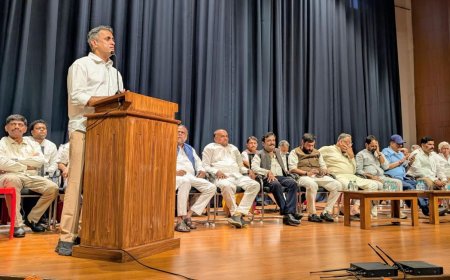 ಜೂನ್ 21ರಂದು‌ ಕೆಪಿಸಿಸಿ ಅಧ್ಯಕ್ಷರಾಗಿ ಬಿ.ಕೆ ಹರಿಪ್ರಸಾದ್ ಪದಗ್ರಹಣ:ಪೂರ್ವಭಾವಿ ಸಭೆಯಲ್ಲಿ ಭಾಗವಹಿಸಿದ ಶಾಸಕ ಎಎಸ್ ಪೊನ್ನಣ್ಣ