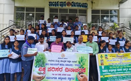 ಕುಶಾಲನಗರ  ಸರ್ಕಾರಿ ಇಂಜಿನಿಯರಿಂಗ್ ಕಾಲೇಜಿನಲ್ಲಿ  "ನಮ್ಮ ನಡೆ ಹಸಿರೆಡೆಗೆ" ಅಭಿಯಾನ