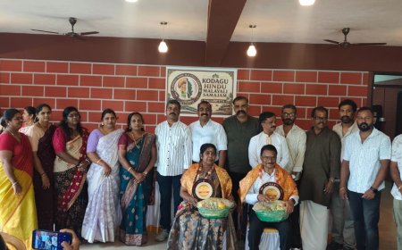 ಹಿಂದೂ ಮಲಯಾಳಿ ಸಮಾಜ ಪಾಲಿಬೆಟ್ಟ ಶಾಖೆಯ ನೂತನ ಪದಾಧಿಕಾರಿಗಳ ಪದಗ್ರಹಣ