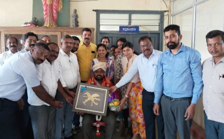 ಉಪ ನಿರ್ದೇಶಕರಾಗಿ ಬಡ್ತಿ; ಗುರುಸ್ವಾಮಿಗೆ ಬೀಳ್ಕೊಡುಗೆ