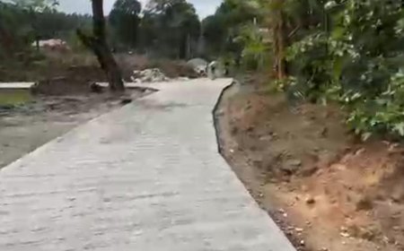 ಮಾಲಂಬಿ ರಸ್ತೆ ಕಾಂಕ್ರೀಟ್ ಕಾಮಗಾರಿ ಪೂರ್ಣ