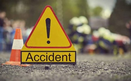 ಬೈಕ್ ಅಪಘಾತ: ಪೊಲೀಸ್ ಸಿಬ್ಬಂದಿಯ ಕೈ ತುಂಡು, ಹೋಂ ಗಾರ್ಡ್ ಗೆ ಗಾಯ