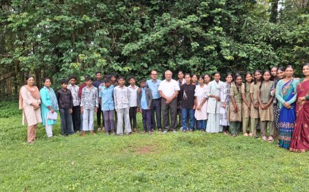 ಬಿಳುಗುಂದ ಸರಕಾರಿ ಶಾಲೆಯಲ್ಲಿ ರಾಷ್ಟ್ರೀಯ ಆವಿಷ್ಕಾರ ಸಪ್ತಾಹ: ನೀರಿನ ಸಂರಕ್ಷಣೆಯ ಮಹತ್ವ ಕುರಿತು ಉಪನ್ಯಾಸ