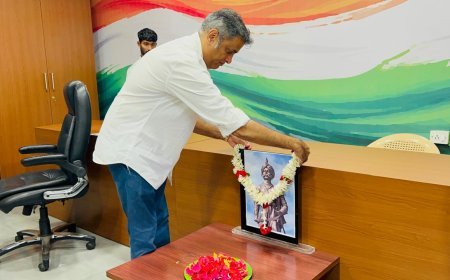 ವಿರಾಜಪೇಟೆ ಶಾಸಕರ ಕಛೇರಿಯಲ್ಲಿ ನಾಡಪ್ರಭು ಕೆಂಪೇಗೌಡ ಜಯಂತಿ ಆಚರಣೆ