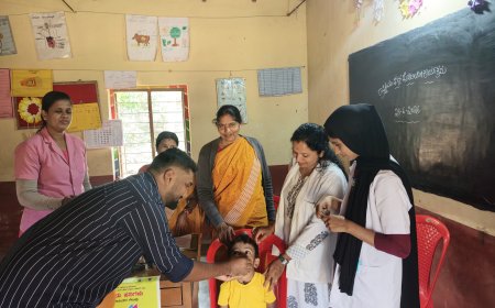 ಕೂಡುಮಂಗಳೂರಿನಲ್ಲಿ ಪಲ್ಸ್ ಪೋಲಿಯೋ ಲಸಿಕೆ ಅಭಿಯಾನ