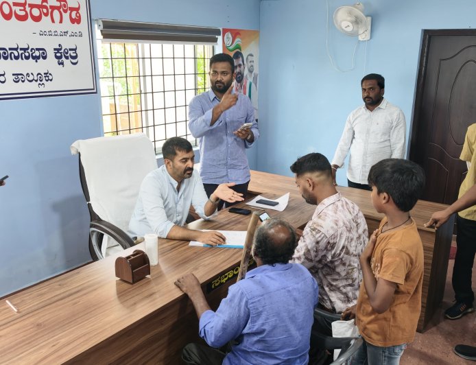 ಶಾಸಕ ಡಾ.ಮಂತರ್ ಗೌಡ ಅವರಿಂದ ಸಾರ್ವಜನಿಕರ ಅಹವಾಲು ಸ್ವೀಕಾರ
