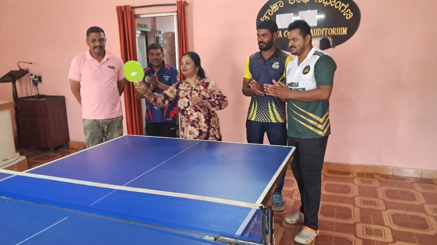 ಪತ್ರಕರ್ತರಿಗೆ ಜಿಲ್ಲಾ ಮಟ್ಟದ ಒಳಾಂಗಣ ಕ್ರೀಡಾಕೂಟ, ಕೊಡಗು ಪ್ರೆಸ್ ಕ್ಲಬ್ ಡೇ ಪ್ರಯುಕ್ತ ನಡೆದ ಪಂದ್ಯಾವಳಿ; ಜಿಲ್ಲೆಯ ವಿವಿಧೆಡೆಯ ಪತ್ರಕರ್ತರು ಭಾಗಿ