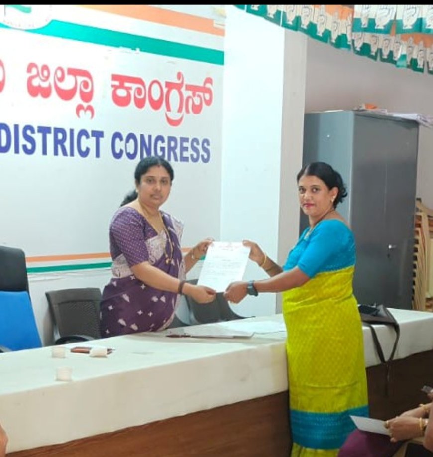 ಕೊಡಗು ಜಿಲ್ಲಾ ಮಹಿಳಾ ಕಾಂಗ್ರೆಸ್ ಪ್ರಧಾನ ಕಾರ್ಯದರ್ಶಿಯಾಗಿ ಮುಕ್ಕಾಟಿರ ವಿನಿತಾ ಕಾವೇರಮ್ಮ ನೇಮಕ