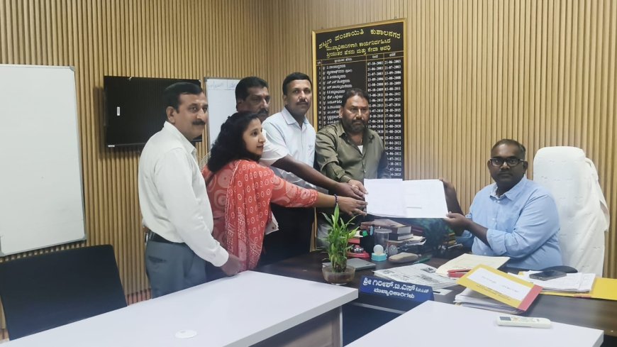 ರಸ್ತೆ, ಚರಂಡಿ ಒತ್ತುವರಿ ತೆರವಿಗೆ ಆಗ್ರಹಿಸಿ ಮನವಿ