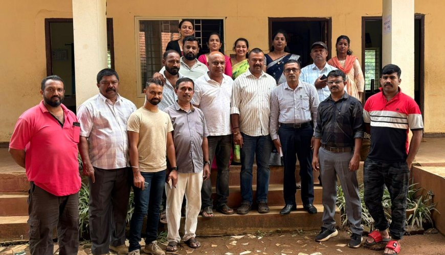 ಮರಗೋಡು ಸರ್ಕಾರಿ ಮಾದರಿ ಶಾಲೆ ಪರಿಶೀಲನೆ ನಡೆಸಿದ‌‌ ಕ್ಷೇತ್ರ ಶಿಕ್ಷಣಾಧಿಕಾರಿ‌ ಮಹೇಶ್