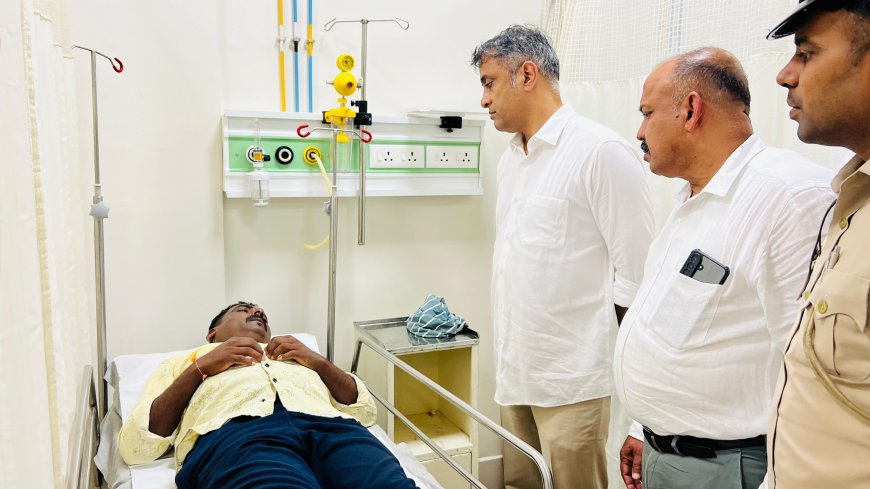 ಕಾಡಾನೆ ದಾಳಿ :ಗಾಯಾಳುಗಳ ಆರೋಗ್ಯ ವಿಚಾರಿಸಿದ  ಶಾಸಕ ಎ.ಎಸ್ ಪೊನ್ನಣ್ಣ