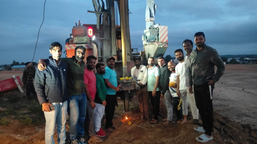 ಕುಶಾಲನಗರ ಗುಂಡೂರಾವ್ ಕ್ರೀಡಾಂಗಣಕ್ಕೆ ' ಕೊಳವೆ ಬಾವಿ ' ವ್ಯವಸ್ಥೆ