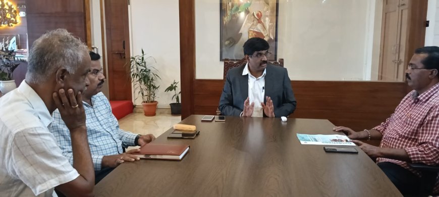 ನೀಟ್ ಯುಜಿ ಮರುಪರೀಕ್ಷೆ ಸಿದ್ಧತೆ ಬಗ್ಗೆ ಮಾಹಿತಿ ಪಡೆದ ಜಿಲ್ಲಾಧಿಕಾರಿ