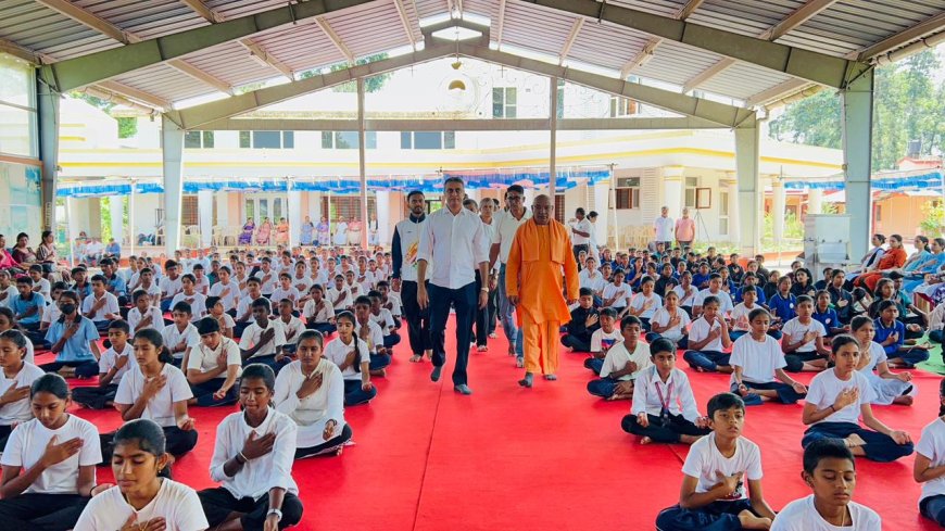 ಪೊನ್ನಂಪೇಟೆಯಲ್ಲಿ ಅಂತರರಾಷ್ಟ್ರೀಯ ಯೋಗ ದಿನಾಚರಣೆ: ಶಾಸಕ ಎ.ಎಸ್ ಪೊನ್ನಣ್ಣ ಭಾಗಿ