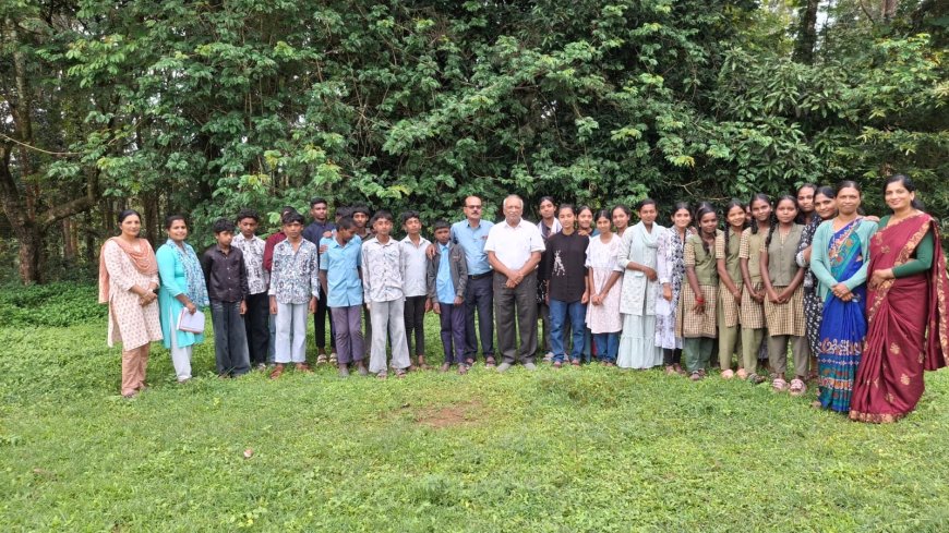 ಬಿಳುಗುಂದ ಸರಕಾರಿ ಶಾಲೆಯಲ್ಲಿ ರಾಷ್ಟ್ರೀಯ ಆವಿಷ್ಕಾರ ಸಪ್ತಾಹ: ನೀರಿನ ಸಂರಕ್ಷಣೆಯ ಮಹತ್ವ ಕುರಿತು ಉಪನ್ಯಾಸ