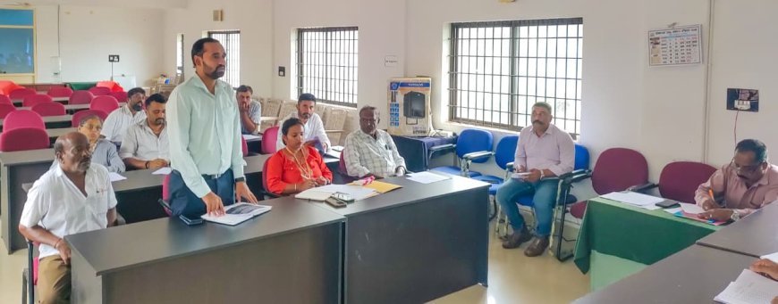 ಪೊನ್ನಂಪೇಟೆ ತಾಲ್ಲೂಕು ಗ್ಯಾರಂಟಿ ಯೋಜನೆಯ ಪ್ರಗತಿ ಪರಿಶೀಲನಾ ಸಭೆ