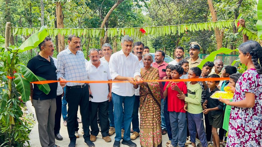 ಕೆ.ಬಾಡಗ ಗ್ರಾಮದಲ್ಲಿ 47 ಲಕ್ಷ ರೂ. ವೆಚ್ಚದ ರಸ್ತೆ ಕಾಮಗಾರಿ ಲೋಕಾರ್ಪಣೆಗೊಳಿಸಿದ ಶಾಸಕ ಎಎಸ್ ಪೊನ್ನಣ್ಣ