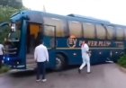 ಮಡಿಕೇರಿ: ಎಲ್ಐಸಿ ಬಳಿ ಸಿಲುಕಿದ KSRTC ಎಲೆಕ್ಟ್ರಿಕ್ ಬಸ್