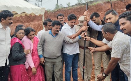 ಮಡಿಕೇರಿ ಆರ್.ಟಿ.ಒ ಕಛೇರಿಗೆ ಡಾ.ಮಂತರ್ ಗೌಡ ರವರಿಂದ 4ಕೋಟಿ 30 ಲಕ್ಷ ರೂ ವೆಚ್ಚದ ಸೆನ್ಸಾರ್ ಟೆಸ್ಟಿಂಗ್ ಟ್ರಾಕ್ ಕೊಡುಗೆ