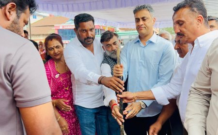 ಪೊನ್ನಂಪೇಟೆ: ನೂತನ ಬಸ್ಸ್ ನಿಲ್ದಾಣ ಕಾಮಗಾರಿಗೆ ಚಾಲನೆ