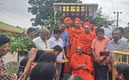 ಡಾ.ಶಿವಕುಮಾರ ಸ್ವಾಮೀಜಿ ವಿಶ್ವ ಕಂಡ ಶ್ರೇಷ್ಠ ಸಂತ: ಕುಶಾಲನಗರದಲ್ಲಿ ಸಿದ್ದಗಂಗಾ ಮಠದ ಸಿದ್ದಲಿಂಗ ಸ್ವಾಮೀಜಿ ಬಣ್ಣನೆ