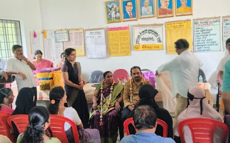 ‘ಅಕ್ಷರ ಸೇವೆಗೆ ಭಾವಪೂರ್ಣ ನಮನ:ನಿವೃತ್ತ ಶಿಕ್ಷಕಿ ನವೋಮಿ ಕೃಪಾಲತ ಅವರಿಗೆ ಅಭೂತಪೂರ್ವ ಬೀಳ್ಕೊಡುಗೆ