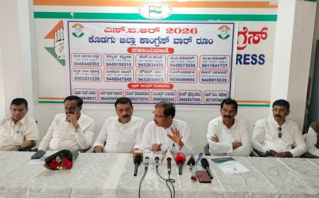 ಎಸ್‌ಐಆರ್ ಪ್ರಕ್ರಿಯೆಯಲ್ಲಿ ಒಬ್ಬ ನೈಜ ಮತದಾರನ ಹೆಸರೂ ಕೈಬಿಡಬಾರದು ಎಂಬುದೇ ಕಾಂಗ್ರೆಸ್‌ನ ಆದ್ಯತೆ; ಕೆಪಿಸಿಸಿ ಉಪಾಧ್ಯಕ್ಷ ವಿ.ಆರ್.ಸುದರ್ಶನ್