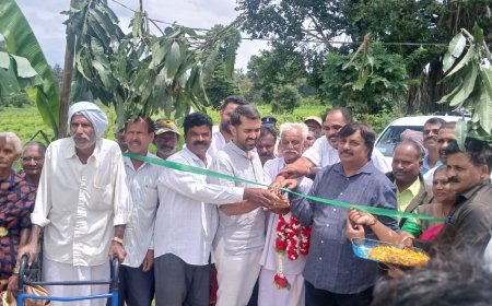 ಕೂಡಿಗೆ ವ್ಯಾಪ್ತಿಯಲ್ಲಿ 1 ಕೋಟಿ ರೂ ವೆಚ್ಚದ ಕಾಮಗಾರಿ ಗಳನ್ನು ಲೋಕಾರ್ಪಣೆ ಮಾಡಿದ ಡಾ ಮಂತರ್ ಗೌಡ