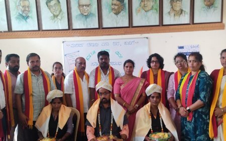 ಕೂಡಿಗೆ ಮೊರಾರ್ಜಿ ದೇಸಾಯಿ ವಸತಿ ಶಾಲೆಯಲ್ಲಿ  ಶಾಲಾ ಮಕ್ಕಳಿಗೆ ಕನ್ನಡ ಭಾಷಣ ಸ್ಪರ್ಧೆ