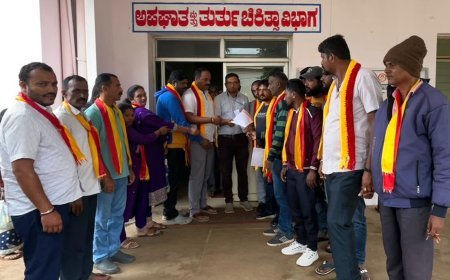 ಸೋಮವಾರಪೇಟೆ: ಸರ್ಕಾರಿ ಆಸ್ಪತ್ರೆಯಲ್ಲಿ ಮೂಳೆ ವೈದ್ಯರು ಮತ್ತು ಅರವಳಿಕೆ ತಜ್ಞರನ್ನು ಖಾಯಂ ಆಗಿ ನೇಮಿಸುವಂತೆ  ಕರ್ನಾಟಕ ರಕ್ಷಣಾ ವೇದಿಕೆ ಒತ್ತಾಯ
