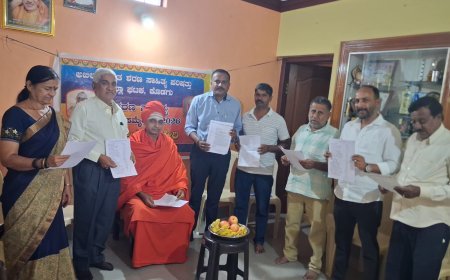 ಶರಣ ಸಾಹಿತ್ಯ ಸಮ್ಮೇಳನ ಲೆಕ್ಕಪತ್ರ ಮಂಡನಾ ಸಭೆ: ಒಟ್ಟು ಸಂಪನ್ಮೂಲ ಸಂಗ್ರಹ 6.43 ಲಕ್ಷ, ಖರ್ಚು 5.43 ಲಕ್ಷ, ಉಳಿತಾಯ ಒಂದು ಲಕ್ಷ