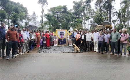 ಚೆಟ್ಟಿಮಾನಿ:ಮಂಗೇರಿರಾ ಕುಟುಂಬಸ್ಥರು ಹಾಗೂ ಬಿಜೆಪಿ ಶಕ್ತಿ ಕೇಂದ್ರದ ವತಿಯಿಂದ ಕಾರ್ಗಿಲ್ ವಿಜಯ್ ದಿವಸ್ ಆಚರಣೆ