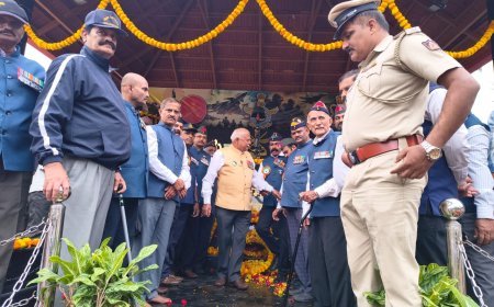 ಹುದಿಕೇರಿಯಲ್ಲಿ ಕಾರ್ಗಿಲ್ ವಿಜಯ ದಿವಸ್ ಆಚರಣೆ