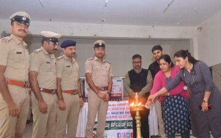 ಪೊಲೀಸ್ ಇಲಾಖೆ ಸಿಬ್ಬಂದಿಗೆ ಸಮಗ್ರ ಆರೋಗ್ಯ ಶಿಬಿರ