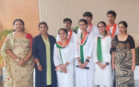 ದೇಶಭಕ್ತಿ ಗೀತಾ ಗಾಯನ ಸ್ಪರ್ಧೆಯಲ್ಲಿ ಸಿಐಪಿಯು ಕಾಲೇಜಿಗೆ ತೃತೀಯ ಸ್ಥಾನ