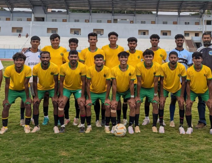 ಉತ್ತರ ಕನ್ನಡ ವಿರುದ್ಧ ಕೊಡಗು ತಂಡಕ್ಕೆ 6-1 ಭರ್ಜರಿ ಜಯ: ಅಂತರ ಜಿಲ್ಲಾ ಫುಟ್‌ಬಾಲ್ ಪಂದ್ಯಾವಳಿಯಲ್ಲಿ ಕೊಡಗು ತಂಡದ ಅಮೋಘ ಪ್ರದರ್ಶನ
