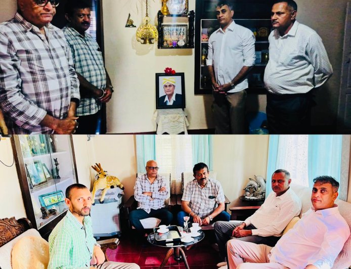 ಶಾಸಕ ಪೊನ್ನಣ್ಣರಿಂದ ನಿಧನರಾದ ಕಾಂಗ್ರೆಸ್ ಮುಖಂಡರ ಮನೆಗೆ ಭೇಟಿ:ಕುಟುಂಬಕ್ಕೆ ಸಾಂತ್ವನ ಹೇಳಿದ ಶಾಸಕ