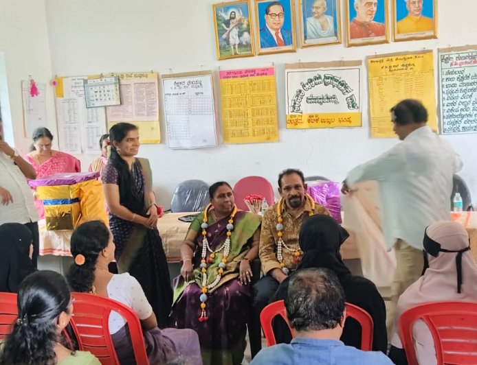 ‘ಅಕ್ಷರ ಸೇವೆಗೆ ಭಾವಪೂರ್ಣ ನಮನ:ನಿವೃತ್ತ ಶಿಕ್ಷಕಿ ನವೋಮಿ ಕೃಪಾಲತ ಅವರಿಗೆ ಅಭೂತಪೂರ್ವ ಬೀಳ್ಕೊಡುಗೆ