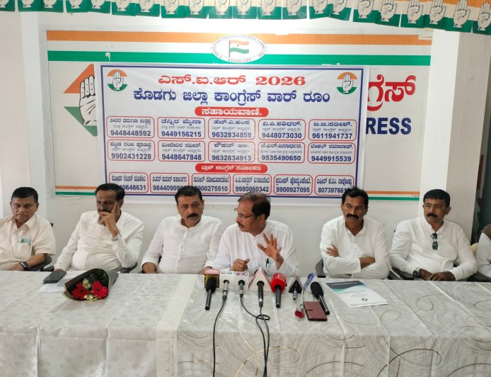 ಎಸ್‌ಐಆರ್ ಪ್ರಕ್ರಿಯೆಯಲ್ಲಿ ಒಬ್ಬ ನೈಜ ಮತದಾರನ ಹೆಸರೂ ಕೈಬಿಡಬಾರದು ಎಂಬುದೇ ಕಾಂಗ್ರೆಸ್‌ನ ಆದ್ಯತೆ; ಕೆಪಿಸಿಸಿ ಉಪಾಧ್ಯಕ್ಷ ವಿ.ಆರ್.ಸುದರ್ಶನ್