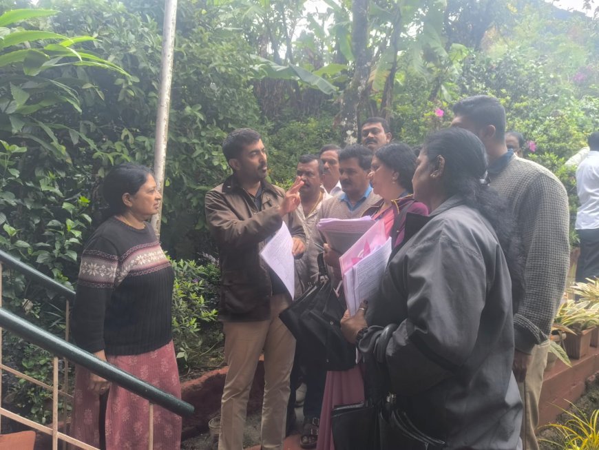 SIR ಪ್ರಕ್ರಿಯೆ ಚುರುಕು: ಮನೆ ಮನೆಗೆ ತೆರಳಿ ಪರಿಶೀಲಿಸಿದ ಶಾಸಕ ಡಾ. ಮಂತರ್ ಗೌಡ