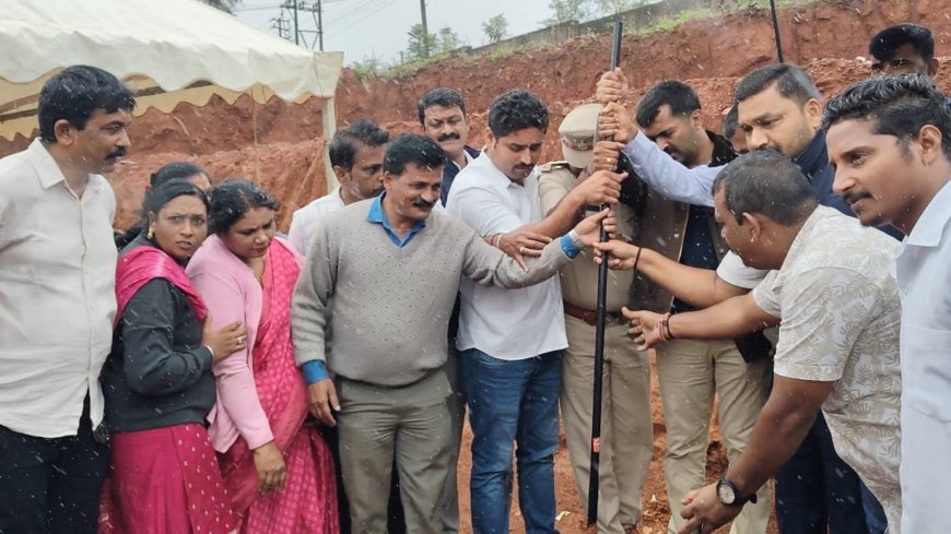 ಮಡಿಕೇರಿ ಆರ್.ಟಿ.ಒ ಕಛೇರಿಗೆ ಡಾ.ಮಂತರ್ ಗೌಡ ರವರಿಂದ 4ಕೋಟಿ 30 ಲಕ್ಷ ರೂ ವೆಚ್ಚದ ಸೆನ್ಸಾರ್ ಟೆಸ್ಟಿಂಗ್ ಟ್ರಾಕ್ ಕೊಡುಗೆ