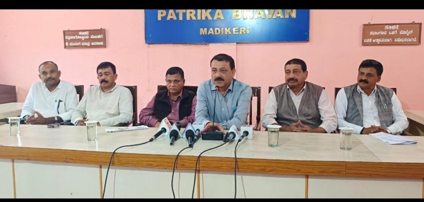 ಶಾಶ್ವತ ವಾಸಸ್ಥಳ ಪ್ರಮಾಣ ಪತ್ರ ಚುನಾವಣಾ ಆಯೋಗ ಅಂತಿಮ‌ ನಿರ್ಧಾರ ಕೈಗೊಳ್ಳಲಿ: ಜಿಲ್ಲಾ ಕಾಂಗ್ರೆಸ್ ಅಧ್ಯಕ್ಷ ಧರ್ಮಜ ಉತ್ತಪ್ಪ
