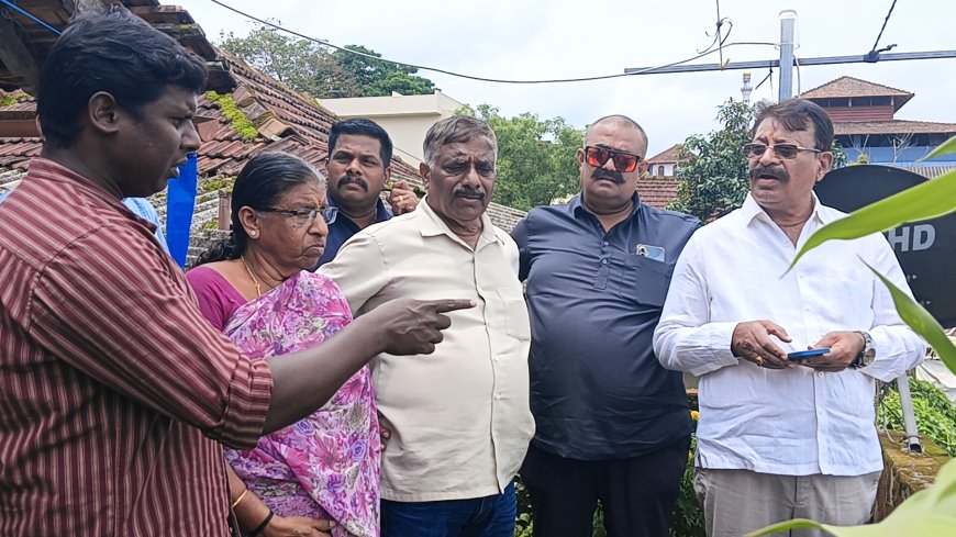 ವಿರಾಜಪೇಟೆ ಗೌರಿಕೆರೆ ತಡೆಗೋಡೆ ಕುಸಿತ ಪ್ರಕರಣ ಭೂ ಕುಸಿತಕ್ಕೆ ಕಾರಣವಾಗಬೇಕಾ?  ಎಂಎಲ್‌ಸಿ ಸುಜಾ ಕುಶಾಲಪ್ಪ ಗರಂ