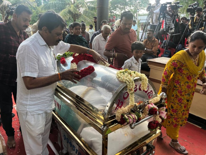 ಮಾಜಿ ಸಚಿವ ಅಪ್ಪಚ್ಚು ರಂಜನ್ ರಿಂದ ಚನ್ನಮ್ಮ ನವರ ಅಂತಿಮ ದರ್ಶನ