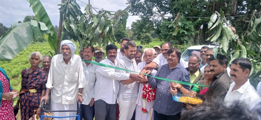 ಕೂಡಿಗೆ ವ್ಯಾಪ್ತಿಯಲ್ಲಿ 1 ಕೋಟಿ ರೂ ವೆಚ್ಚದ ಕಾಮಗಾರಿ ಗಳನ್ನು ಲೋಕಾರ್ಪಣೆ ಮಾಡಿದ ಡಾ ಮಂತರ್ ಗೌಡ